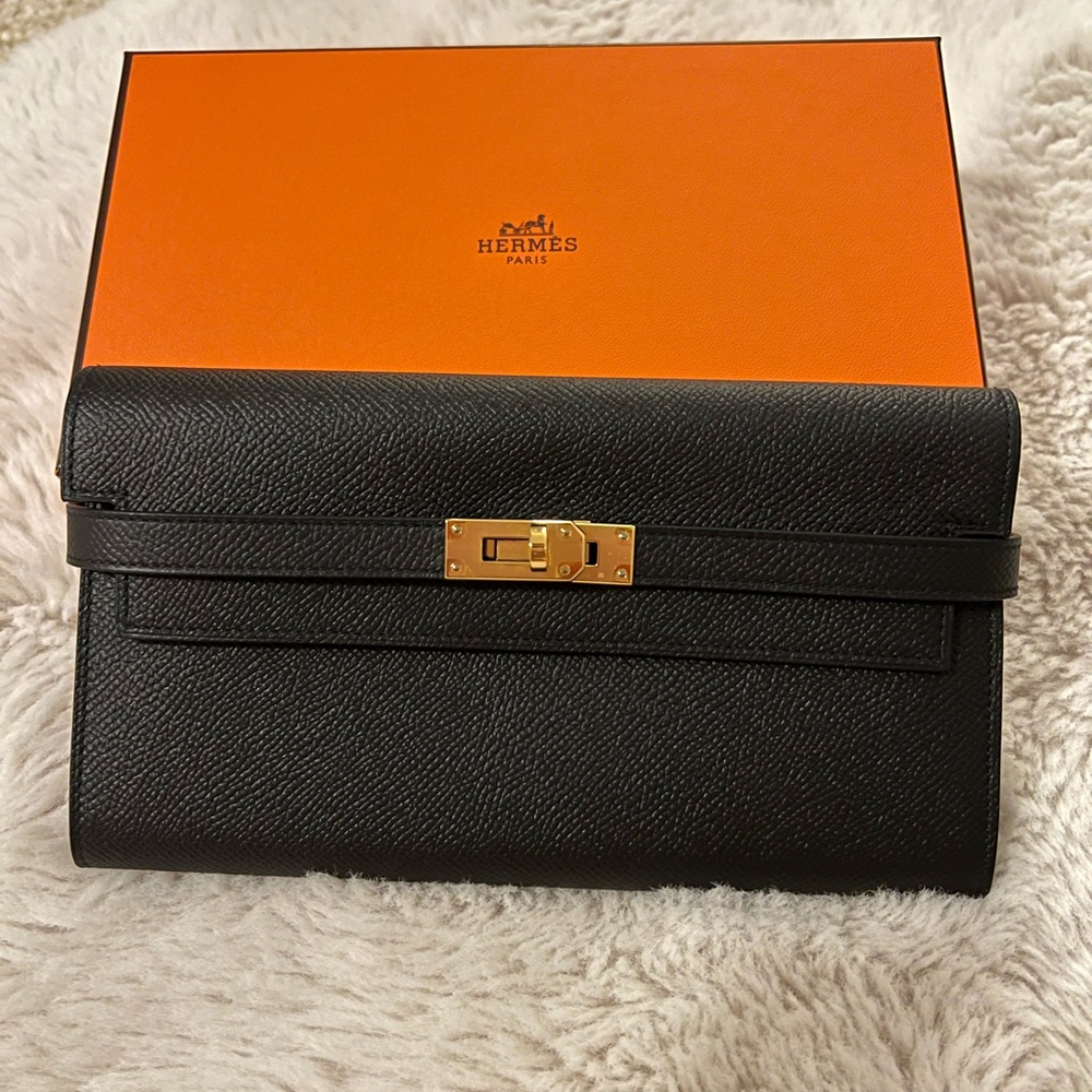Hermes Classic Kelly Long Wallet